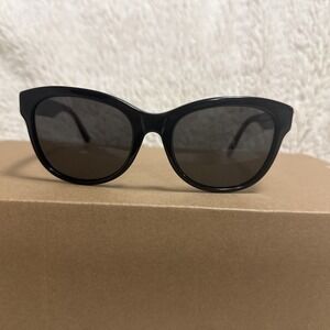 Vera Wang Black Cat Eye Eyeglasses FRAMES ONLY‎ - V434 BK Embellished 54-20-135